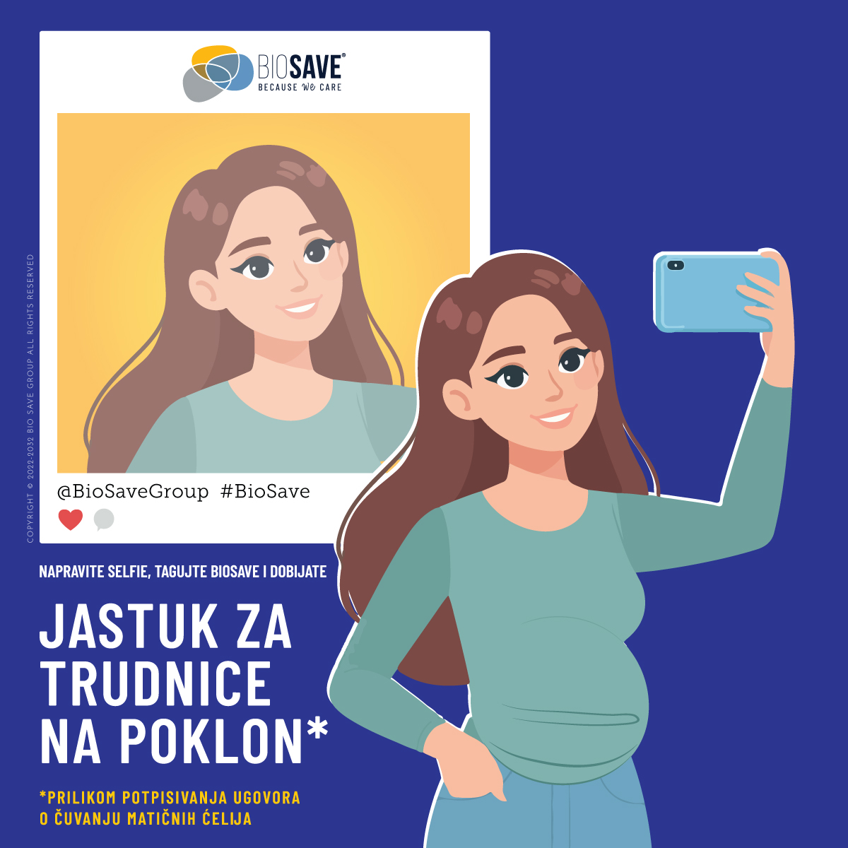 Jastuk za trudnice na poklon