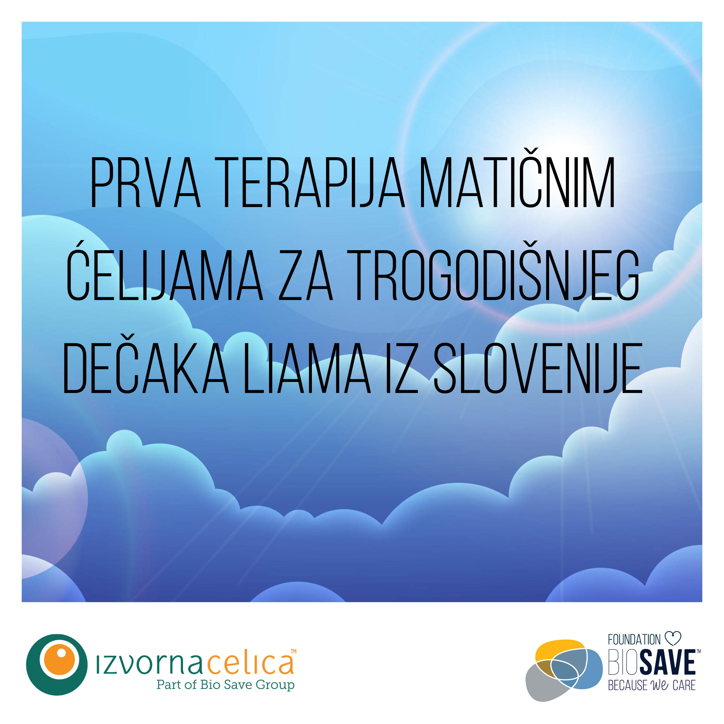 Terapija matičnim ćelija za dečaka sa cerebralnom paralizom iz Slovenije